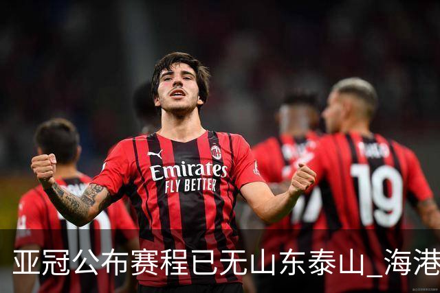 亚冠公布赛程已无山东泰山 海港若递补将赴泰国